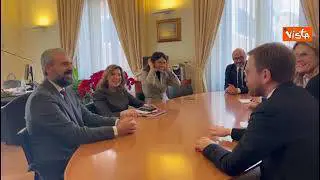 Riforme, Casellati incontra delegazione del Pd, le immagini