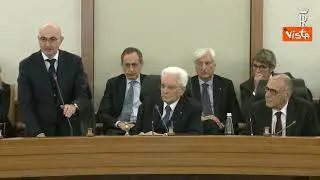Csm, il vicepresidente Pinelli: Orienterò ogni comportamento a interesse del Paese. Grande emozione