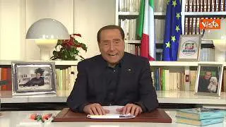 Berlusconi: "29 anni fa scesi in campo per bloccare sinistra comunista"