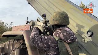 Esercito russo distrugge batteria di obici D-20 ucraini ed il vicino deposito di ordigni