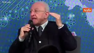 De Luca a Zaia: Ogni anno Campania paga debiti sanitari, a differenza tua che fai il don Giovanni