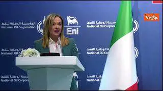 Meloni: "Libia è priorità per Italia e la sfida energetica europea"
