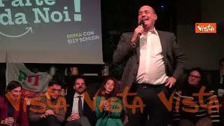 L'abbraccio tra Schlein e Zingaretti. L'ex segretario la sosterrà alle primarie del Pd