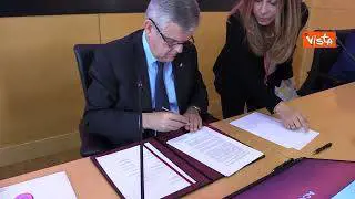Protocollo d’intesa tra Ferrovie dello Stato e Associazione Consumatori, la firma con l'ad Ferraris