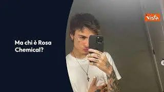 Sanremo 2023, ecco chi è Rosa Chemical - INFOGRAFICA