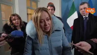 Meloni a Stoccolma, le dichiarazioni alla stampa