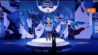 Meloni: "Puoi sempre fare differenza se ci metti dedizione e coraggio"