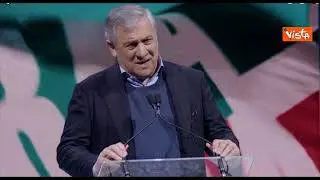 Tajani: "Centrodestra unito non è matrimonio interesse, abbiamo valori e visione comune"