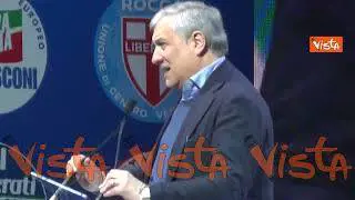 Tajani: "Fiero di non aver mai cambiato idea e bandiera"