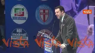 Salvini: "Silvio ha energia straordinaria, spero di averne la metà"