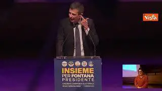 Regionali Lombardia, Meloni accolta a Milano da cori e standing ovation