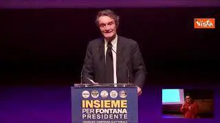Regionali Lombardia, Fontana: "Cinque anni difficili, ma ce l'abbiamo fatta"