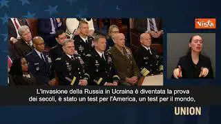 Biden: "Invasione Putin in Ucraina è un test epocale per il mondo"