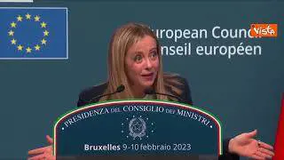 Meloni: "Non esiste Europa di serie A o B"