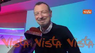 Sanremo, Amadeus: "Mia moglie è una figura fondamentale"