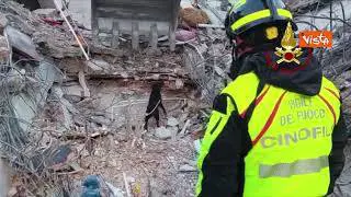 Terremoto Turchia, secondo giorno di operazioni del nuovo contingente italiano dei Vigili del Fuoco