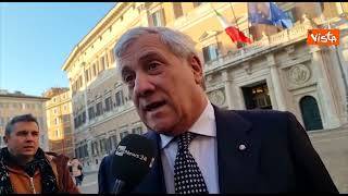 Tajani: "Forza Italia non ha mai tentennato, nostra linea politica è con Kiev"