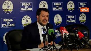 Salvini: "Gioco di squadra con Giorgia e con Silvio funziona"