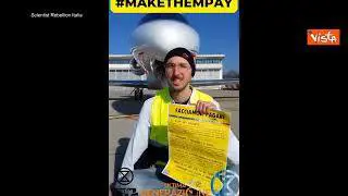 Blitz di Ultima generazione a Malpensa, occupate le piste dei jet privati