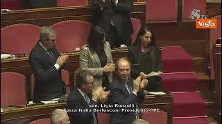 Ruby ter, Ronzulli: "Ristabilita verità, ora mai più gogne giudiziarie". Applauso dei senatori di FI
