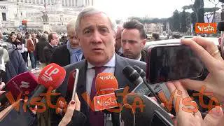 Tajani: “Sassoli protagonista della politica europea, sempre disposto a parlare con gli altri”