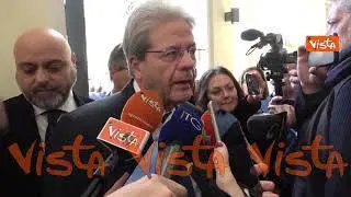 Commemorazione Sassoli, Gentiloni: “Ha dedicato la vita ai valori europei”