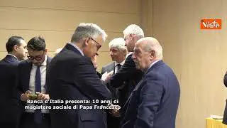 10 anni di magistero sociale di Papa Francesco, l'evento dell'Ente Microcredito alla Banca d'Italia