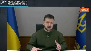 Zelensky: "Il Golia russo può perdere quest'anno, noi come Davide dobbiamo combattere"