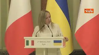 Meloni: “Ribadisco sostegno Italia ad Ucraina, non tentenneremo in questa vicenda”