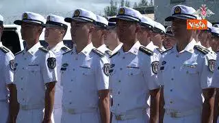 Cerimonia inaugurazione esercitazione navale russo-cinese-sudafricana nel porto di Richards Bay