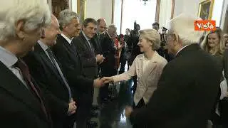 Inaugurazione Anno Accademico Università Palermo, l’incontro tra Mattarella e von der Leyen