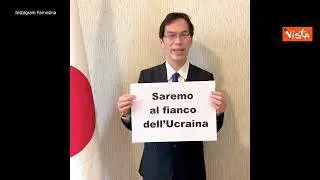 "Saremo al fianco dell'Ucraina" il messaggio degli ambasciatori in Italia