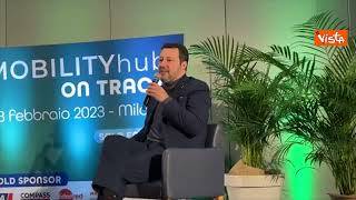 Salvini: "Il partito anti-auto è stupido, il settore va accompagnato"