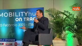 Salvini: "Stop auto a benzina al 2035 non sia tagliola, è infattibile"