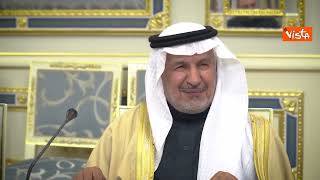 Zelensky incontra il ministro degli Esteri dell'Arabia Saudita