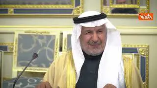 Zelensky incontra il ministro degli Esteri dell'Arabia Saudita