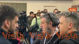 Primarie Pd, ecco la sala stampa del comitato elettorale di Elly Schlein