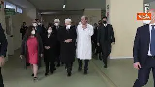 Naufragio Cutro, Mattarella a Crotone visita migranti in ospedale