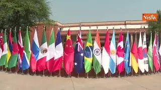 G20, Borrell in india per il vertice dei ministri degli Esteri. Le immagini