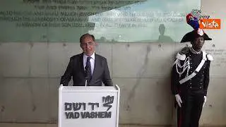 La Russa al Museo dell'Olocausto in Israele: Mai più un odio così bestiale