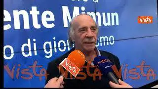 Mimun: "Un gran piacere vedere tanti amici per festeggiare il Microfono d'Oro della SIAE"