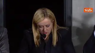 Meloni a Cutro: "Cercheremo scafisti lungo tutto il globo terracqueo"