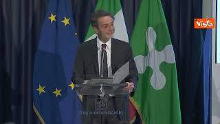 Regione Lombardia, Fontana presenta la sua squadra, 7 assessori a FdI 5 alla Lega