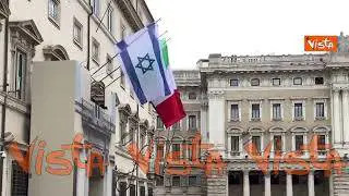 L'arrivo di Benjamin Netanyahu a Palazzo Chigi, le immagini