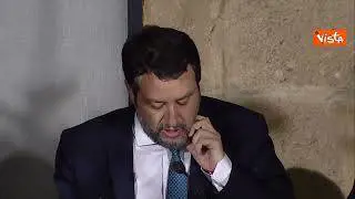 Salvini: "Centri per le espulsioni in ogni Regione, pieno diritto per chi scappa da guerre vere"