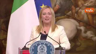 Meloni: "Governo molto impegnato contro l'antisemitismo"