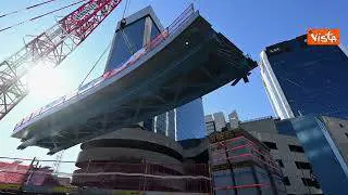 Nodo di San Benigno a Genova, varato uno dei due impalcati tra la Sopraelevata e il Ponente