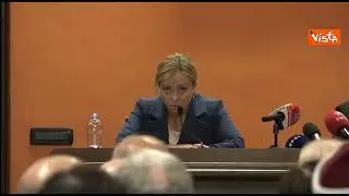 Meloni: "Accusati di cose raccapriccianti, ma ho la coscienza a posto"