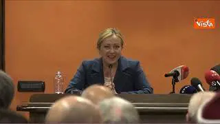 Meloni: "Italia nel momento più difficile da II guerra mondiale"