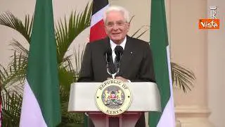 Mattarella: "Kenya è esempio virtuoso di democrazia e partner importante"